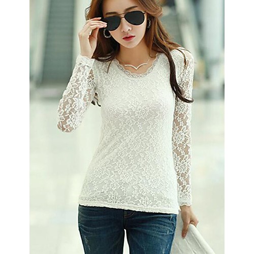 Women's Casual/Daily Simple Fall Blouse,...