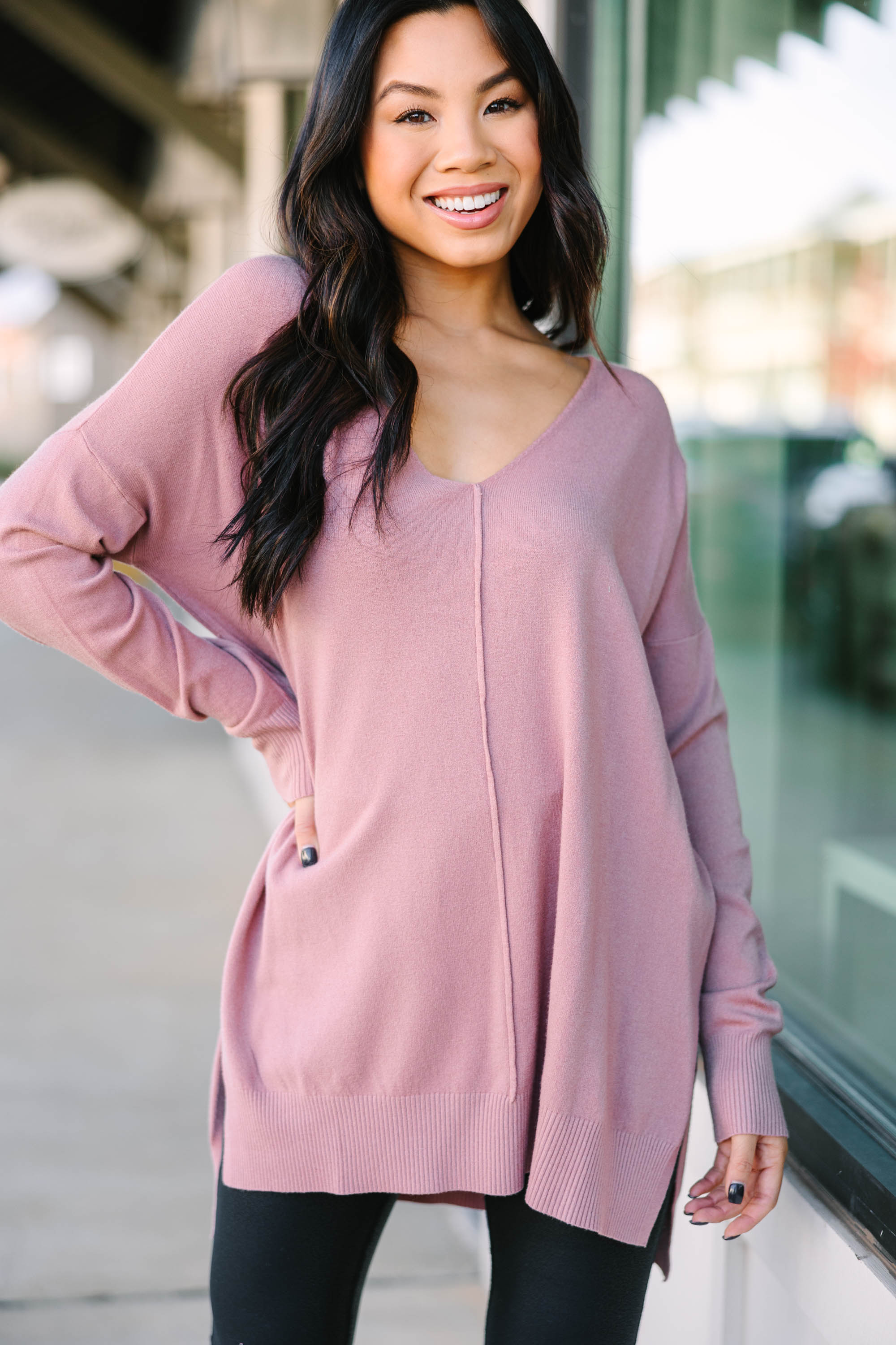 Light Rose Pink Tunic