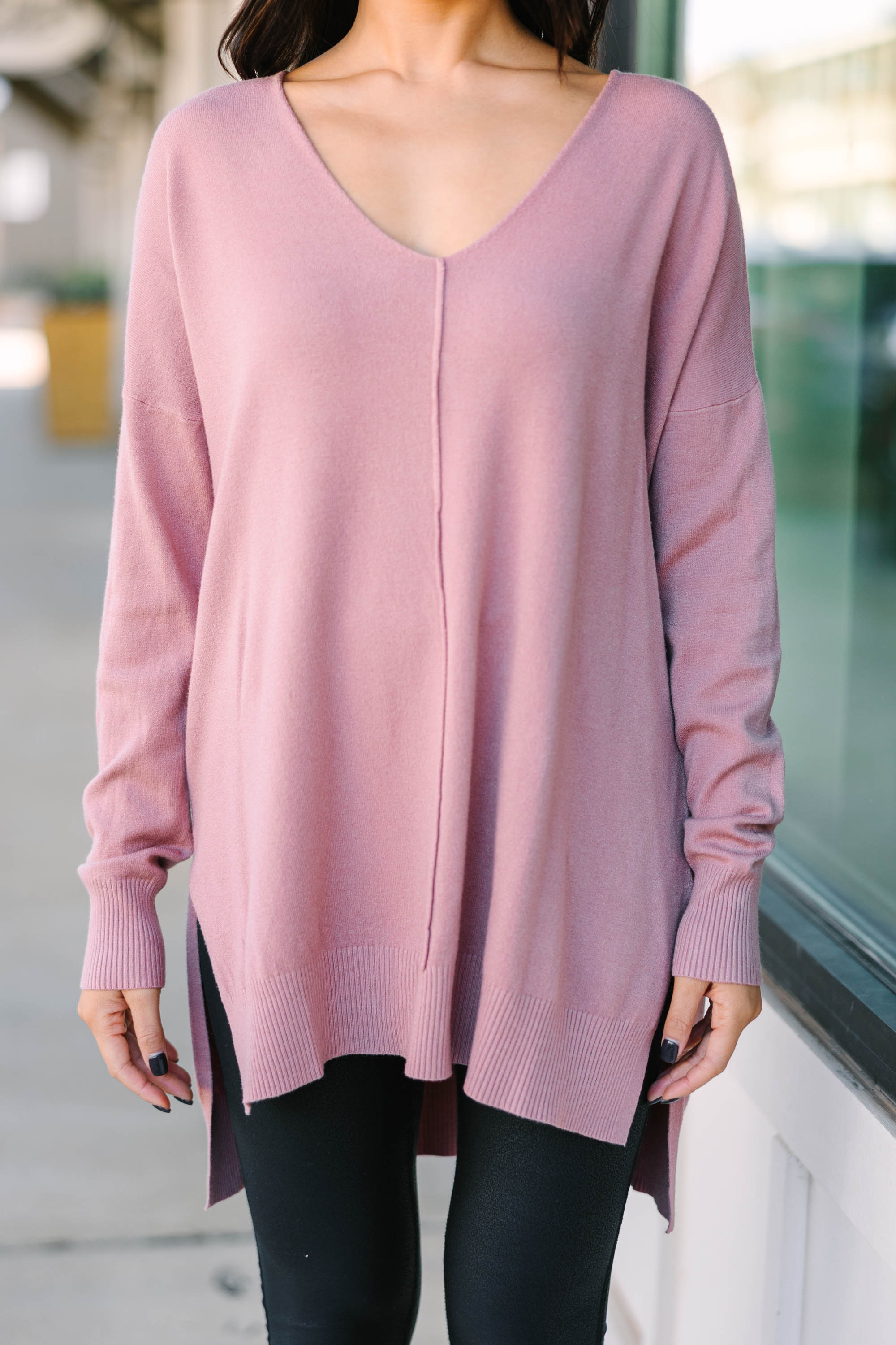 Light Rose Pink Tunic