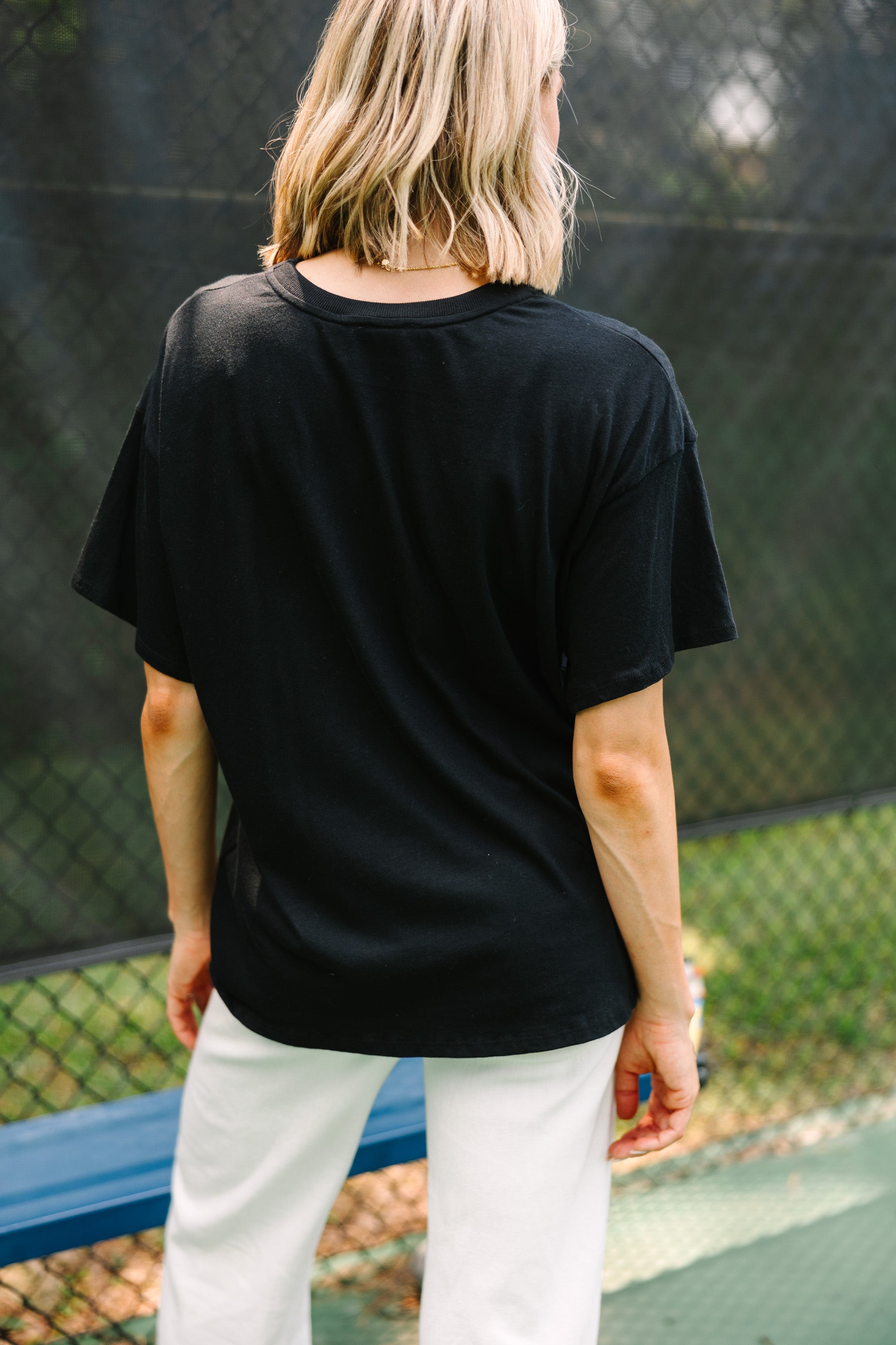 It's A Great Day To Learn Black Graphic Tee