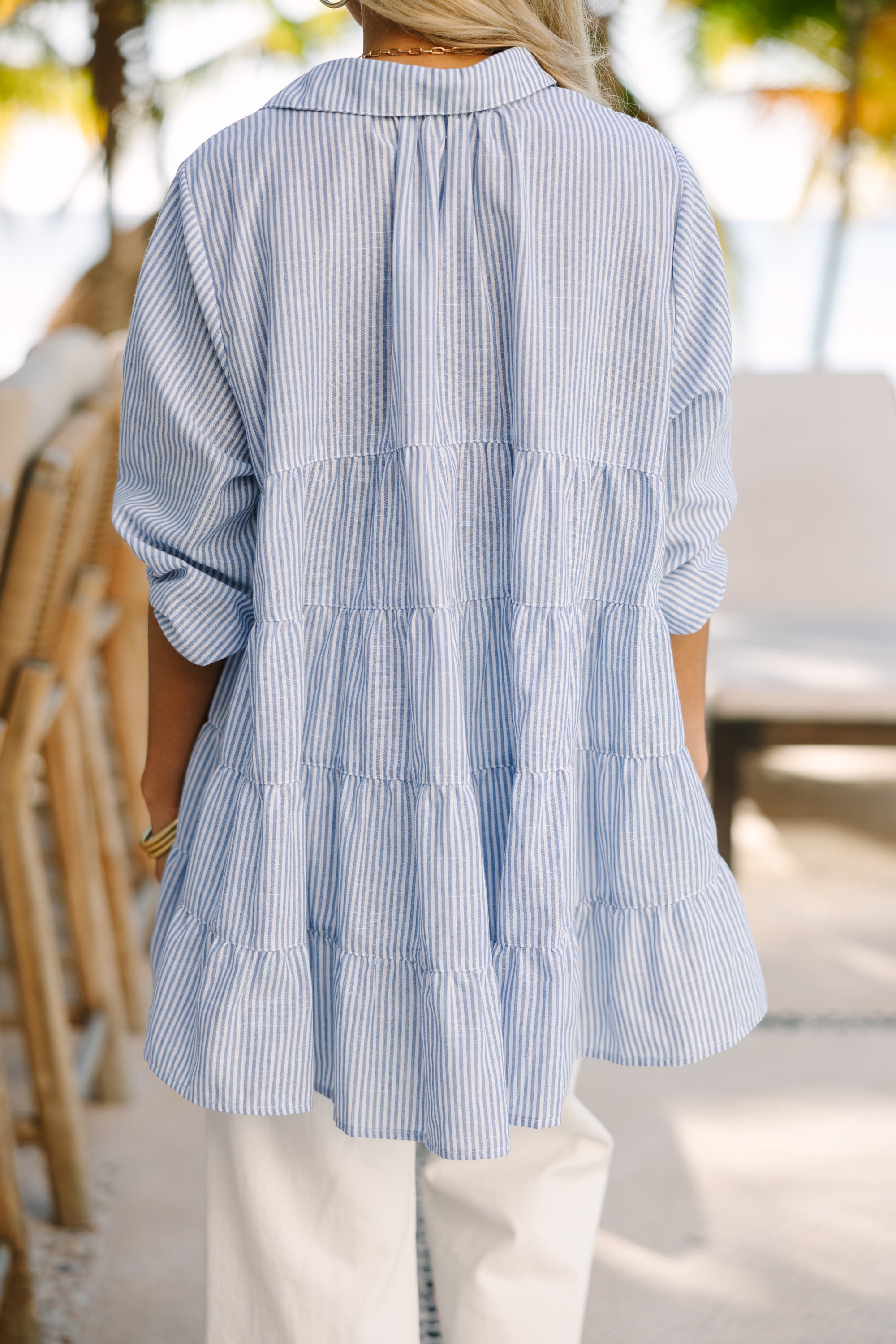 Blue Stripe Tunic