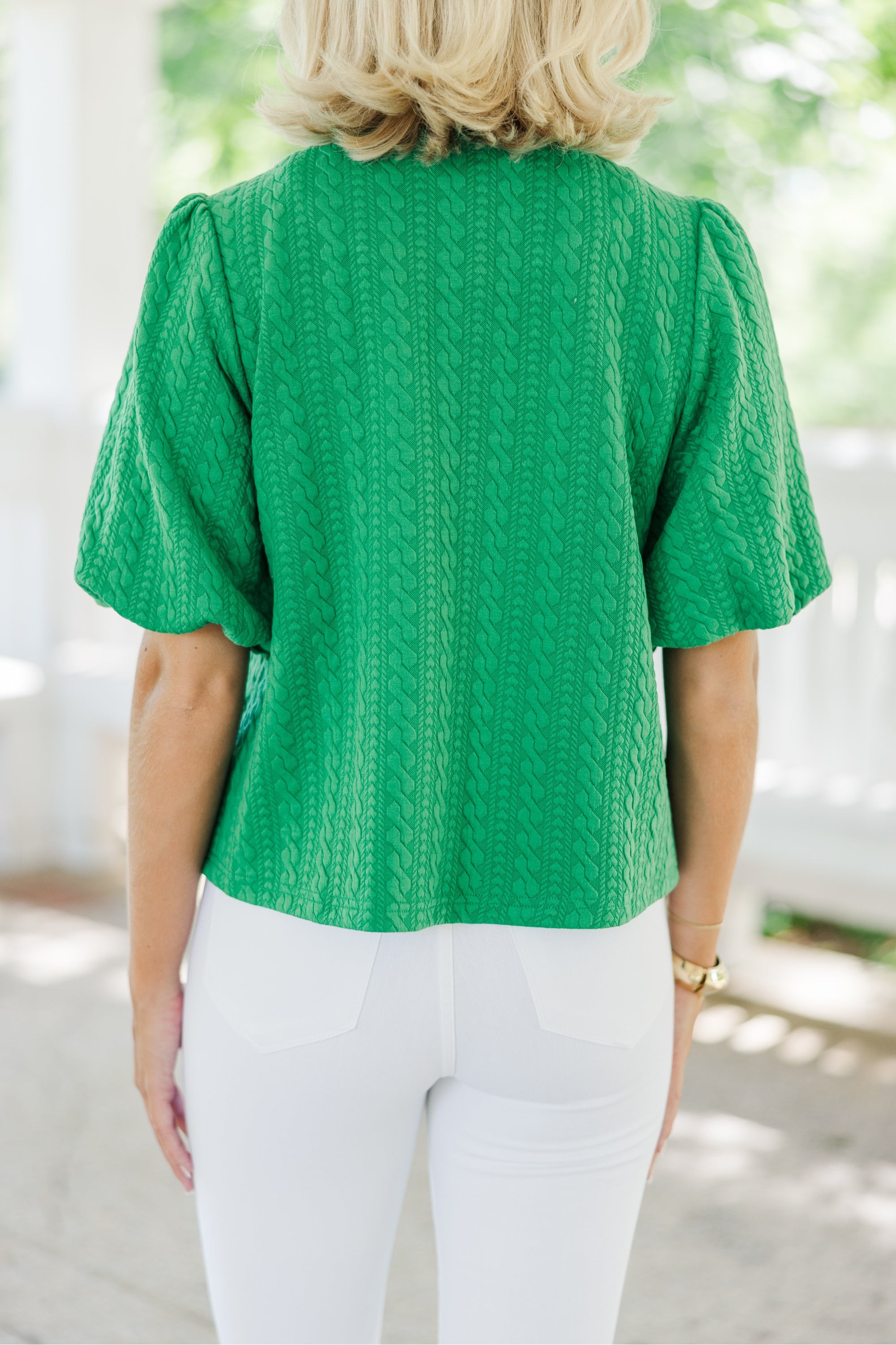 Best Of You Kelly Green Textured Cardigan