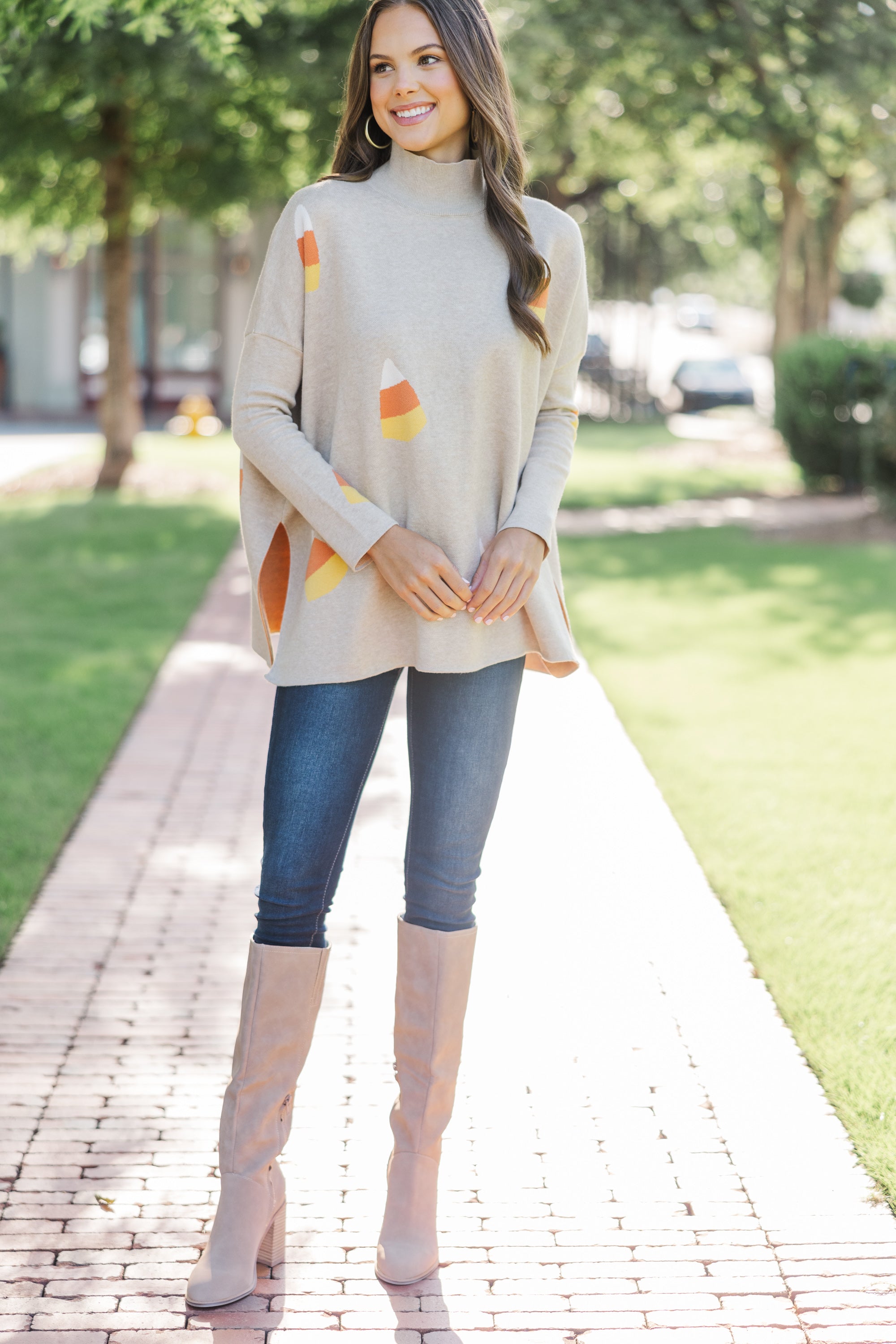 Quick Decisions Oatmeal Candy Corn Sweat...