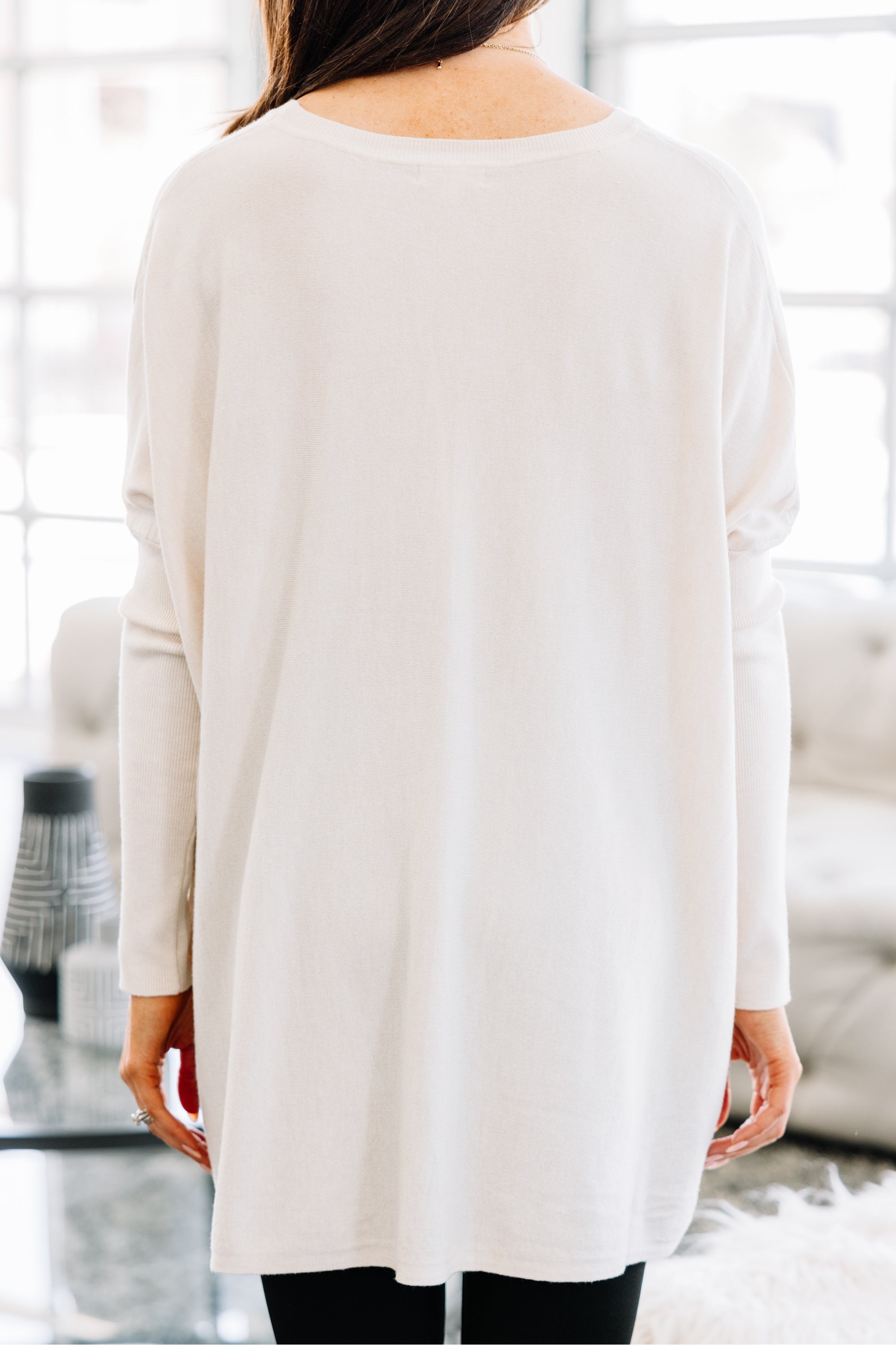 Loving My Life Oatmeal Pocket Tunic